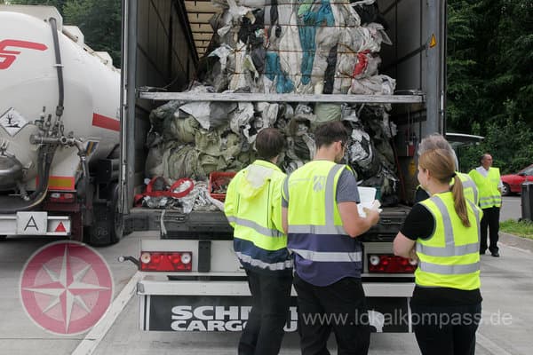 Kontrolle hat Müll-Transporte ins Visier