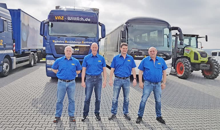 Modernste Ausbildung zum Berufskraftfahrer im VAZ Wittlich