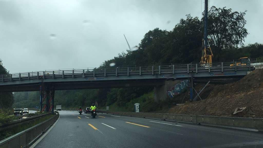A45 dicht! Vollsperrung in beiden Fahrtrichtungen