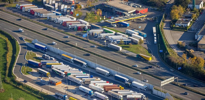 An Hessens Rastplätzen entstehen neue Lkw-Stellplätze