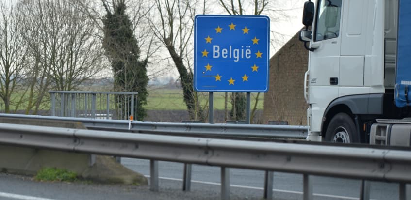 Belgien hebt Pflicht zur Covid-Erklärung für Lkw-Fahrer auf