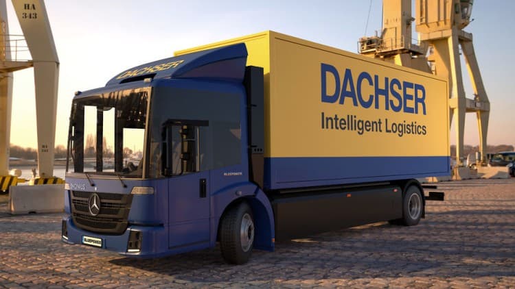 Dachser: Erste Wasserstoff-Lkw im Praxiseinsatz