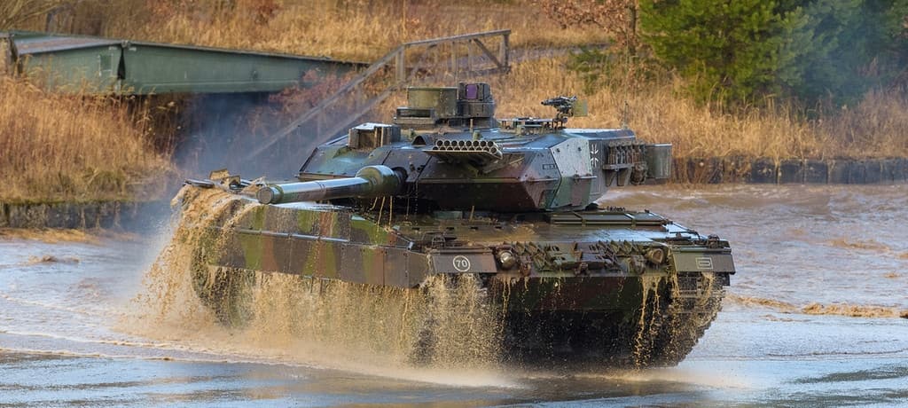 Deutschland liefert 14 "Leopard"-Panzer