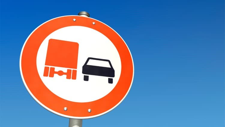 Polen: Lkw-Überholverbot tritt in Kraft