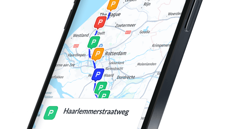Neue LKW.APP zeigt Auslastung von Lkw-Parkplätzen in Europa an