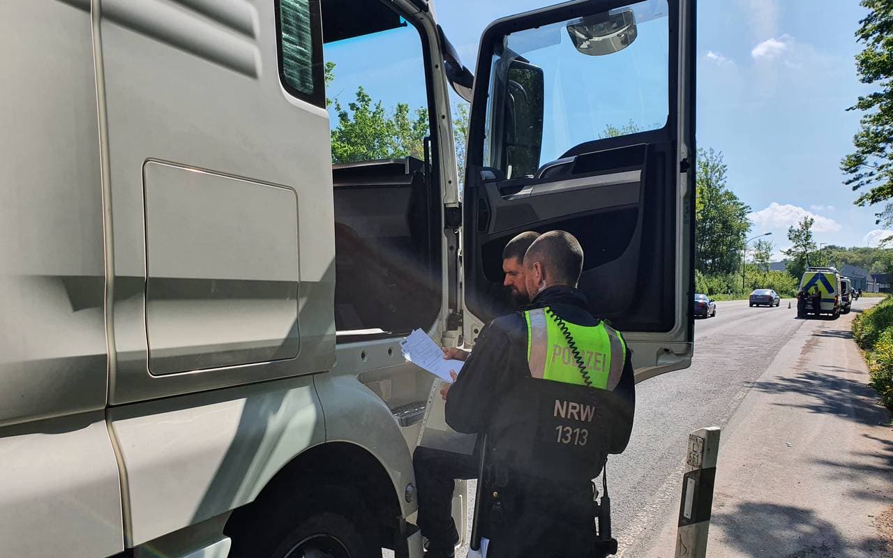 Lüdenscheid: Jeder LKW wird geblitzt