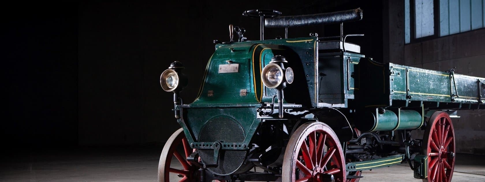 Eine echte Rarität der Daimler Kardan-Lastwagen von 1899