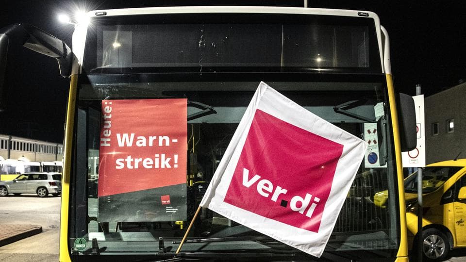 Neue Streiks bei privaten Bus-Unternehmen ab Freitag