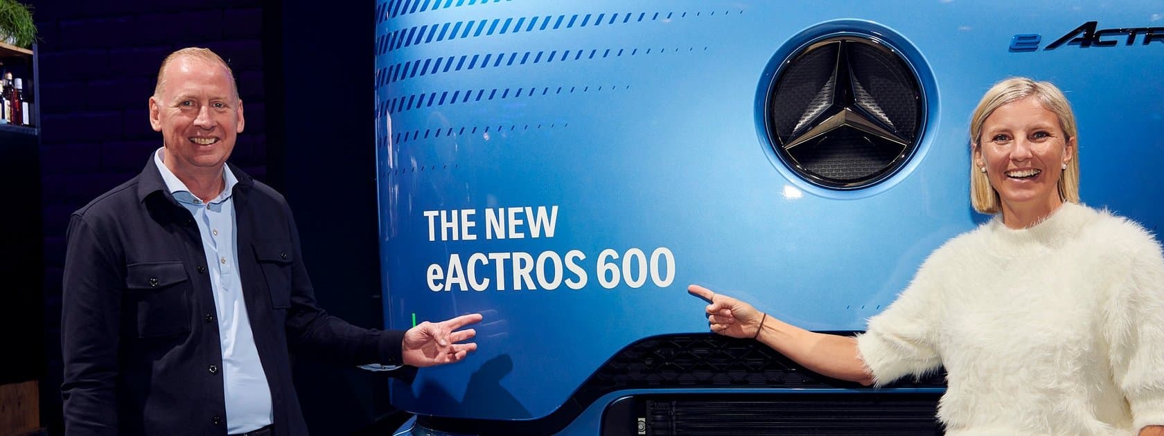 Simon Loos bestellt 75 Mercedes-Benz eActros 600