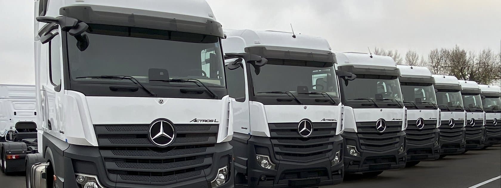 500 Mercedes-Benz Actros für die Finéjas Group - Abschluss einer der größten Aufträge für Mercedes-Benz Trucks im Jahr 2024