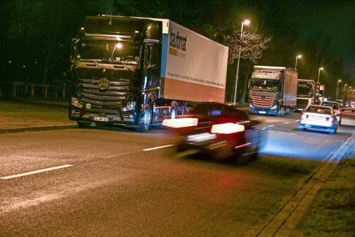 Parkende Lkw nerven Anwohner