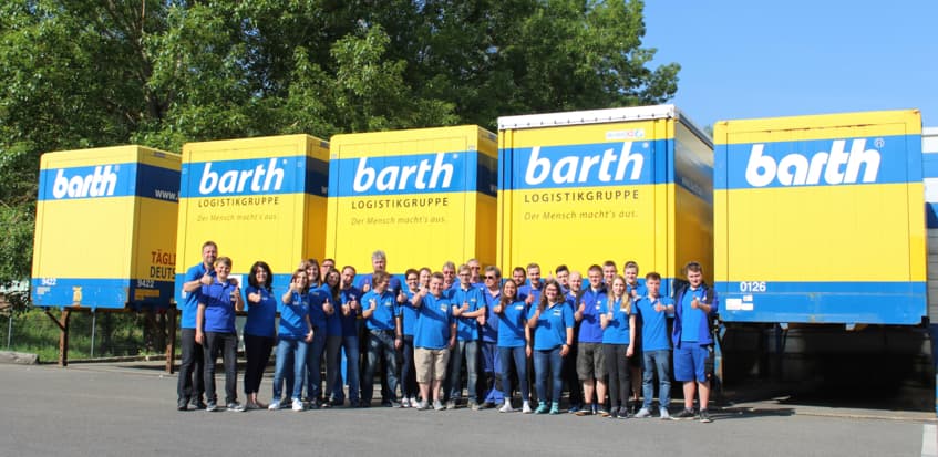 Azubi-Day bei der Barth Logistikgruppe