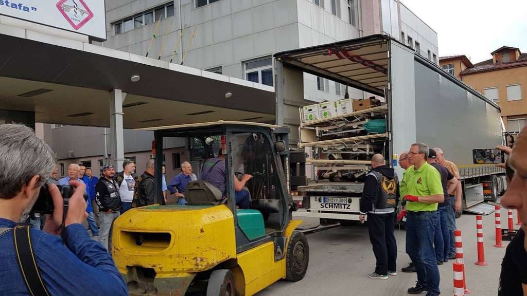 Biker-Brummi-Hilfe zieht Bilanz: „Einer der schwierigsten Transporte“