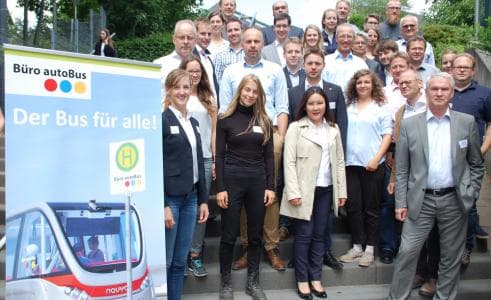 Erstes Netzwerktreffen von Anwendern autonomer Busse im ÖPNV