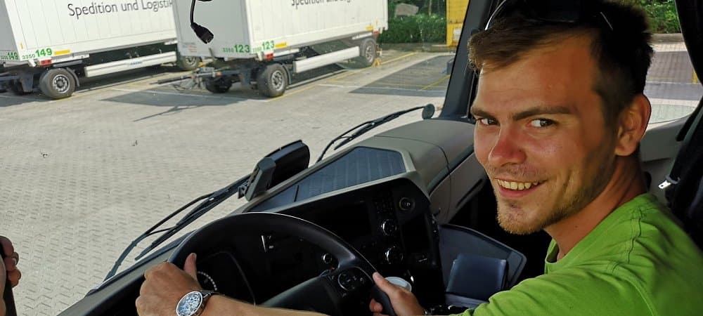 Jannick Kunze ist bester Berufskraftfahrer