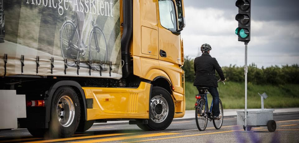 Abbiegeassistent für Lkw