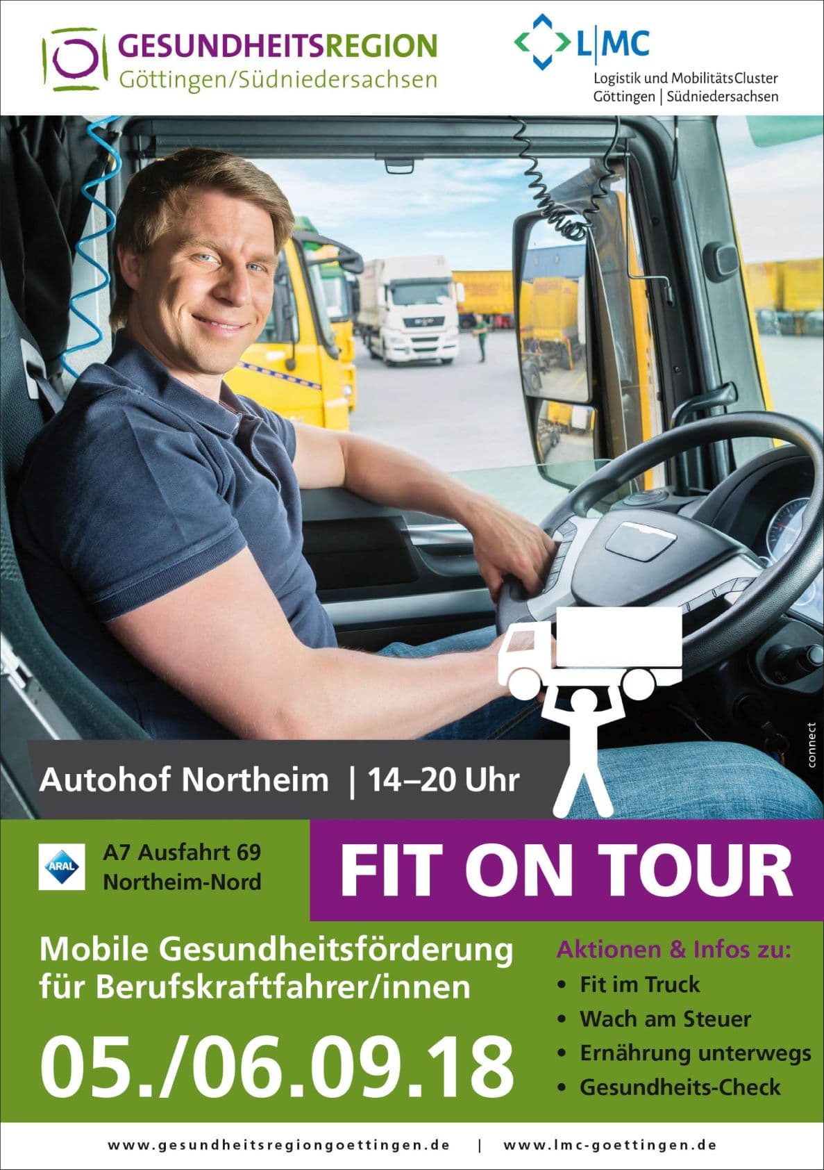 Gesundheitstage für Berufskraftfahrer/innen