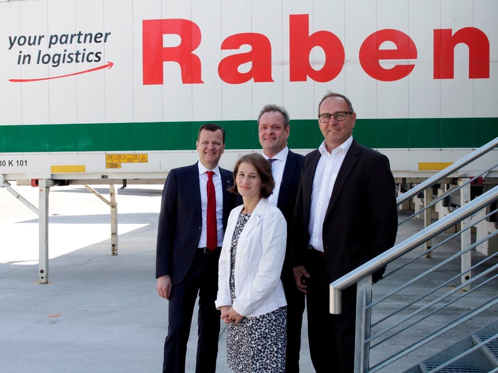 Raben erweitert Umschlaglager