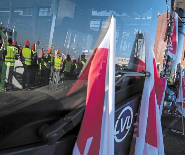 Am Freitag streiken erneut die Busfahrer