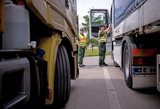 Lkw in miserablem Zustand aus dem Verkehr gezogen