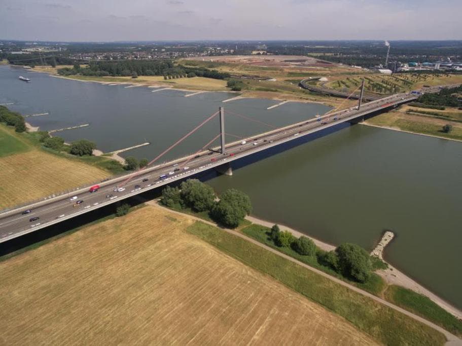 A1-Brücke: Köln und Leverkusen reduzieren Lkw-Bußgelder