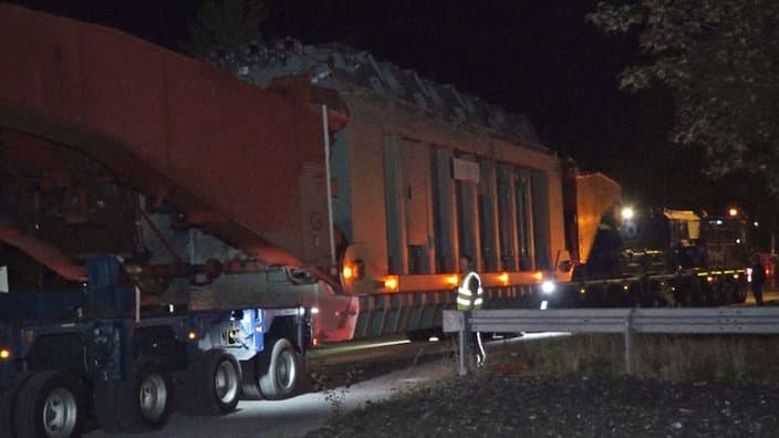 Schwertransport-Koloss brauchte zwei Tage bis Hagen