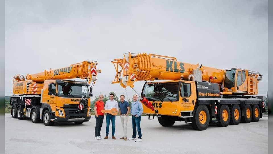 Liebherr: Drei Ehinger Krane gehen in den hohen Norden