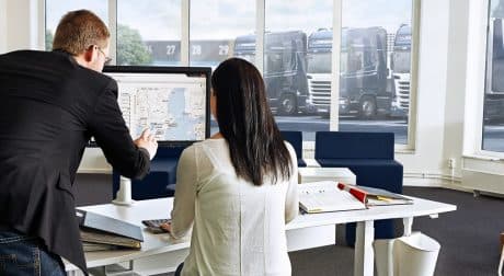 Scania Fleet Management und Tachograph Services