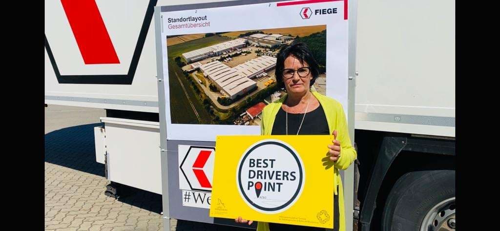 Fiege-Niederlassung besonders fahrerfreundlich