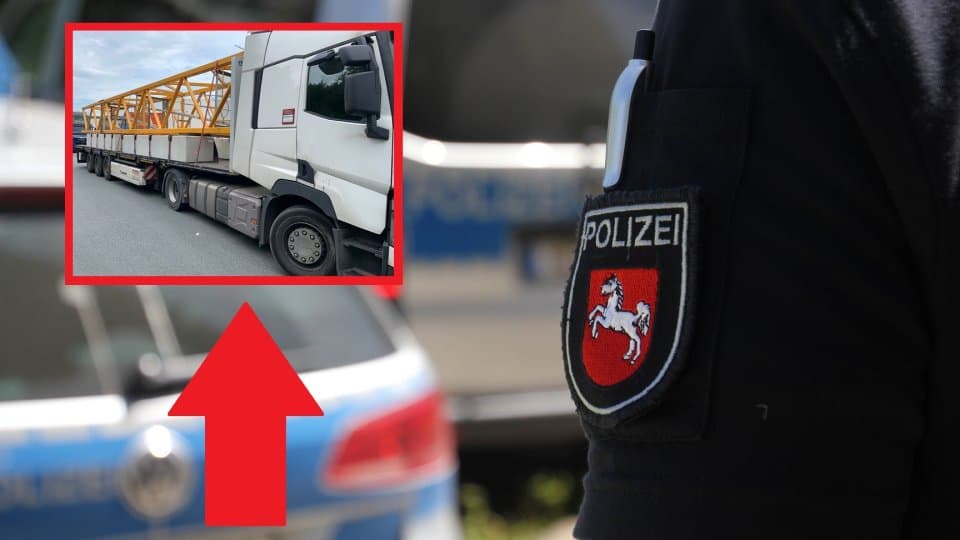 A2: Gefährlich! Als Polizeibeamte diese Lkw-Ladung sehen, fällt ihnen fast die Kinnlade runter