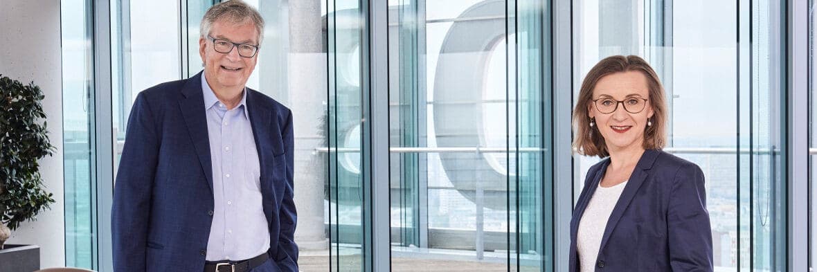 Daimler Truck CEO Martin Daum and DB Cargo CEO Dr. Sigrid Nikutta discuss the future of freight transport