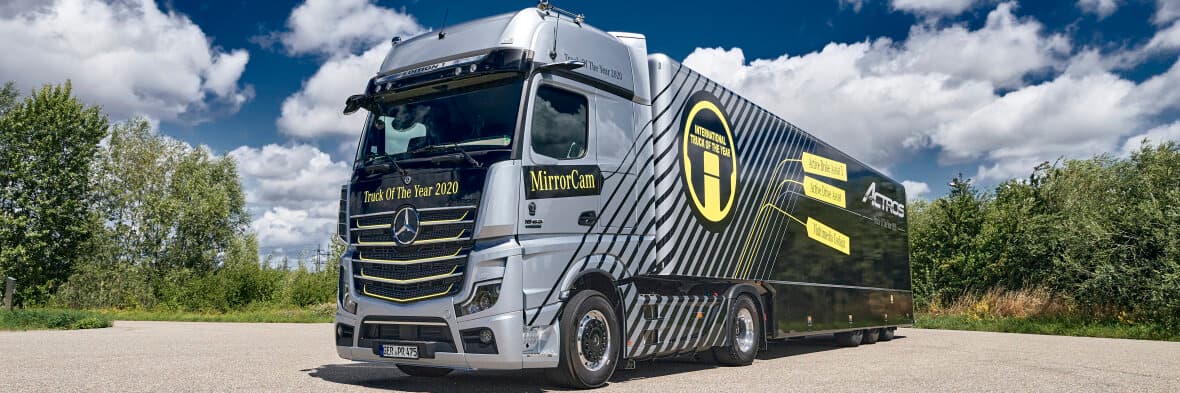 On the road in the International Truck Of The Year 2020: a truck fan tells us all about his dream job