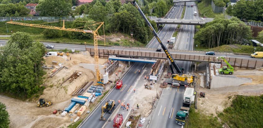 Hamburg: Autobahn 1 wird am Wochenende voll gesperrt
