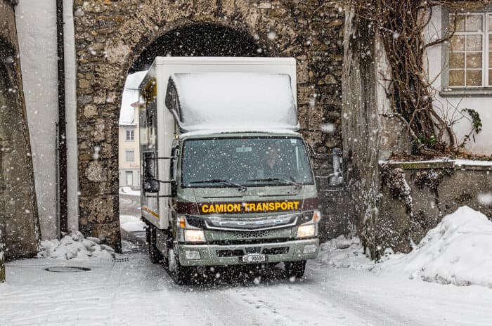 Grüezi eCanter! FUSO e-Lkw nun auch in der Schweiz im City-Einsatz