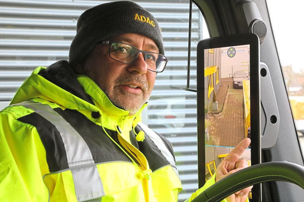 Moderne Technik gegen Lkw-Abbiegeunfälle