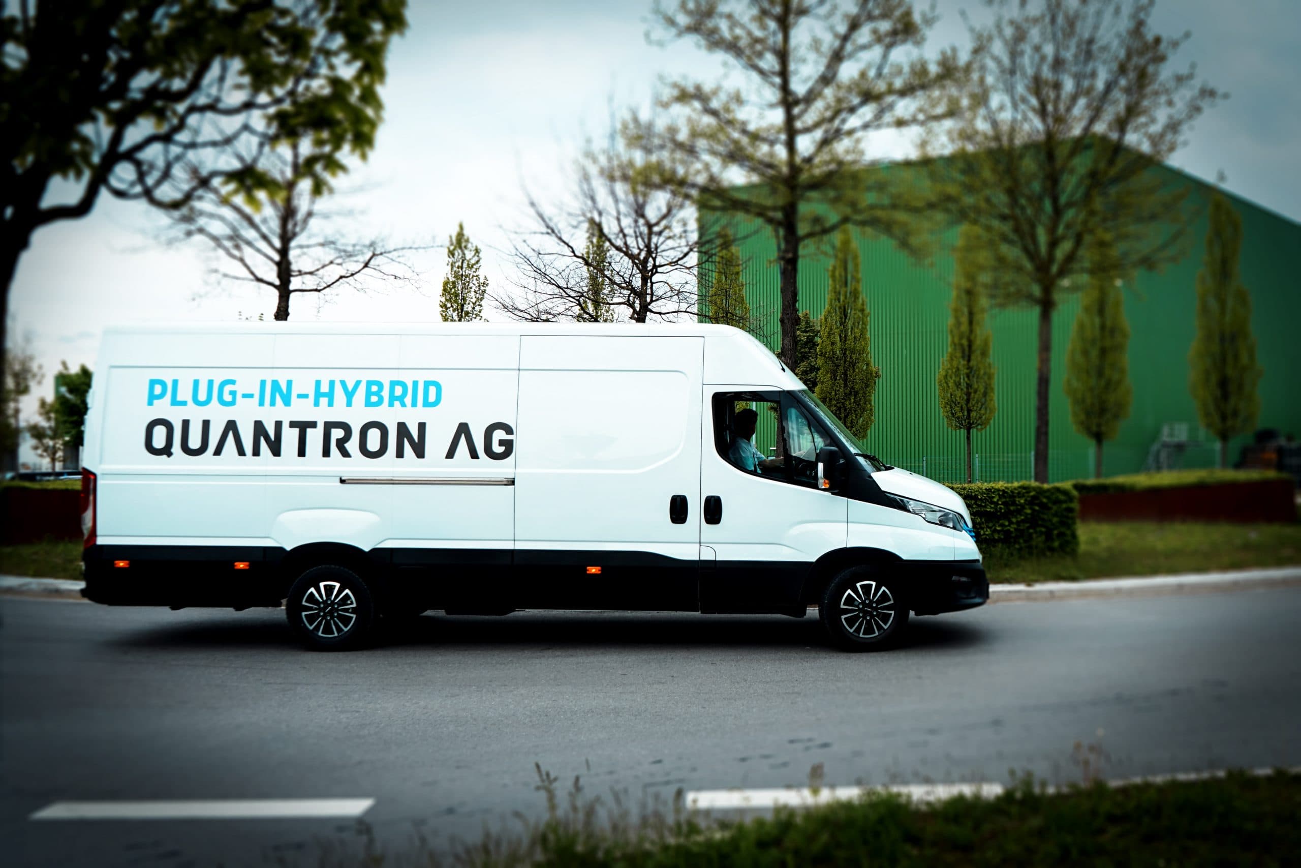 Plug-in-Hybrid Kastenwagen von QUANTRON