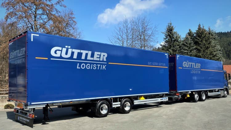 Güttler mit neuem Lang-Lkw