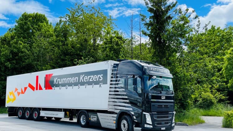 Krummen Kerzers schafft vollelektrischen Lkw an