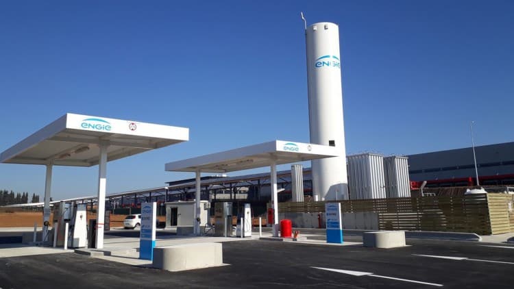 Zugang zu LNG- und CNG-Tankstellen in Frankreich