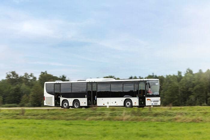 Setra S 418 LE business test vehicle