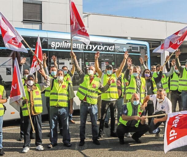 Streik der Busfahrer legt Kreis lahm