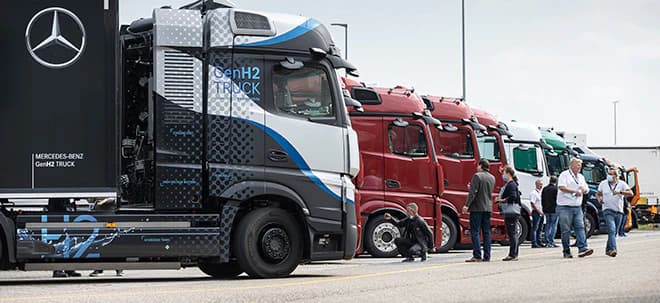 Daimler Truck-Aktie im Plus: LKW-Bauer zieht am Freitag in den MDAX ein