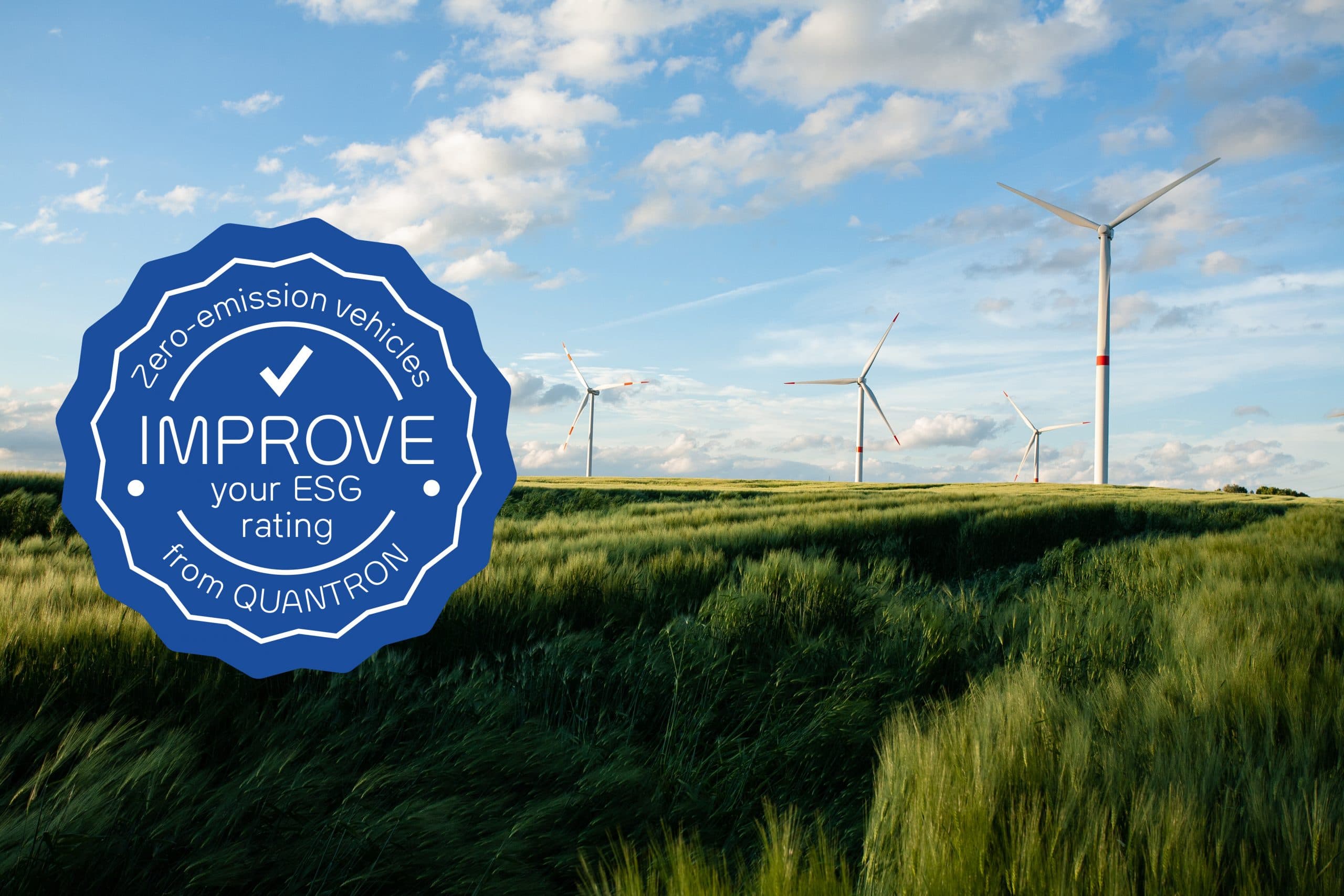 QUANTRON verbessert das ESG-Rating von Unternehmen