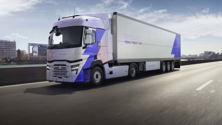 Renault plant Produktion von E-Lkw für Fernverkehr