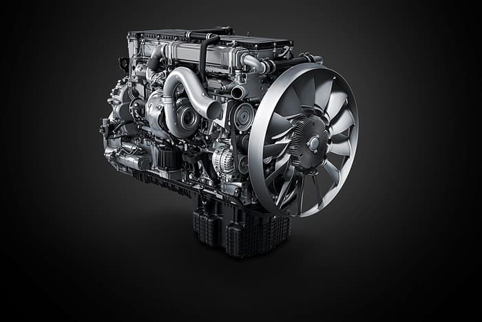 Full power– even more efficiency: In 2022, Mercedes-Benz Trucks will be launching the third generation of its OM 471 heavy-duty commercial vehicle engine on the market