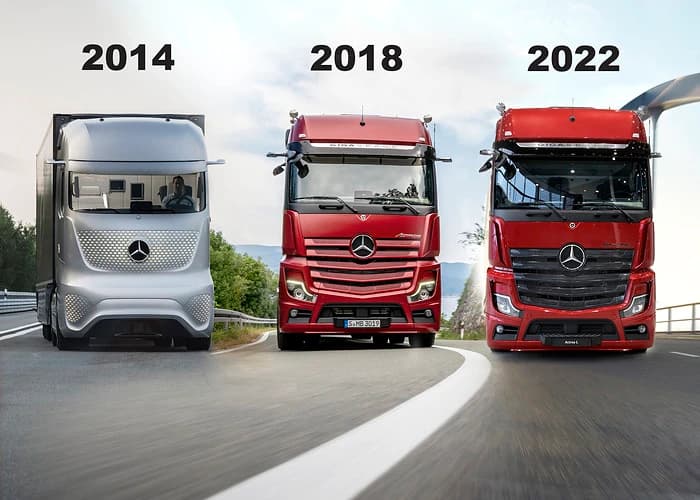 Zweite Generation der MirrorCam: Mercedes-Benz Trucks entwickelt Spiegelkamerasystem in wichtigen Details weiter