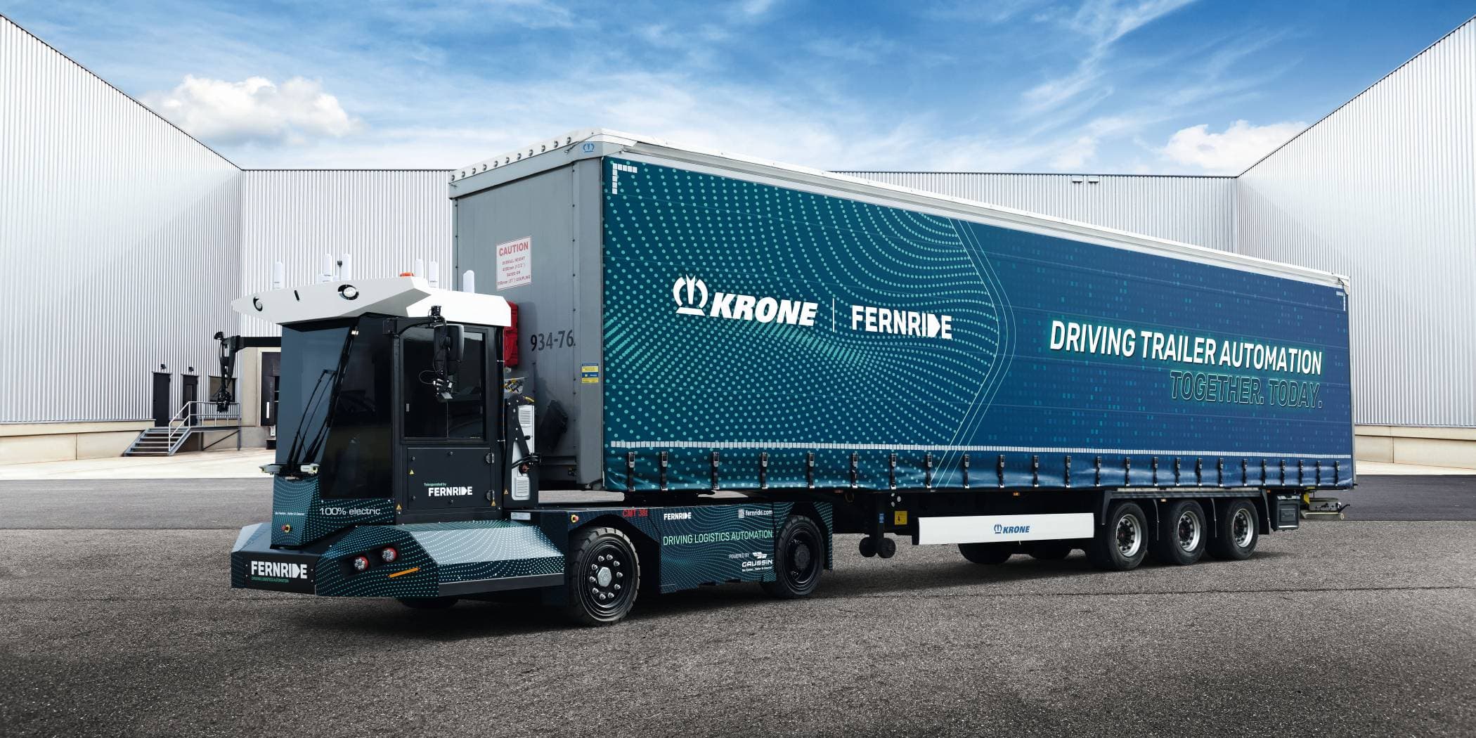 Fernride: Krone wird Partner für automatisierte Logistik