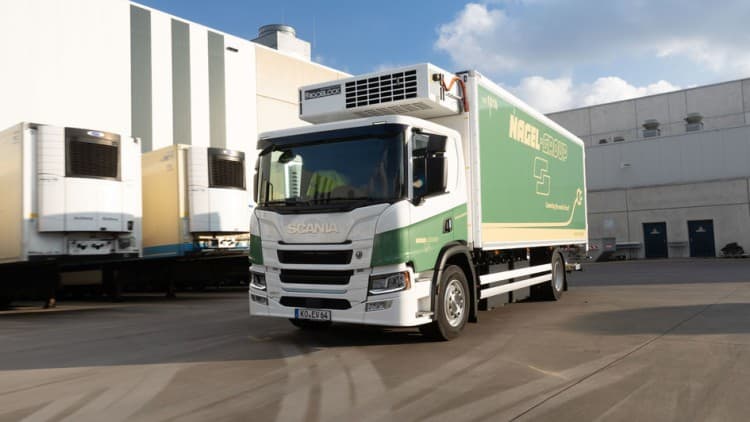<em>Nagel-Group: Erster E-Lkw eingesetzt</em>