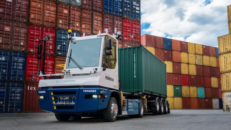 <em>Autonomes Fahren: Pilotprojekt soll auch Lkw-Fahrermangel entgegenwirken</em>