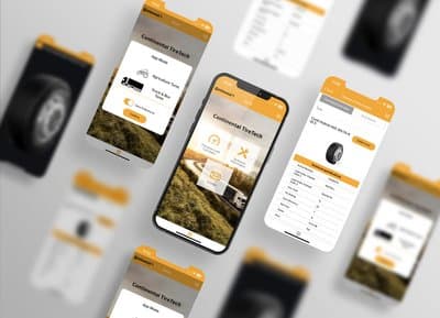 Digitaler Download: Continental stellt TireTech App für Lkw und Busse vor